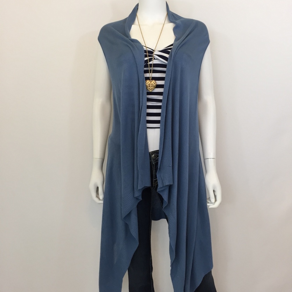 BCBGMaxazria Sleeveless Tunic Sweater